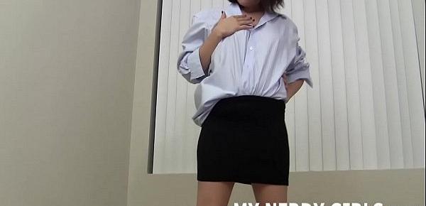  I want to watch you jerk off after class JOI